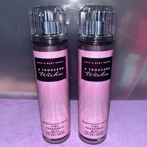 💎Bath & Body Works A Thousand Wishes Mist Set